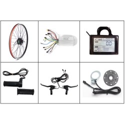 Komplekt za preobrazuvane na elektricheski velosipedi s 36v 500w preden motor 20, 26, 27.5, 28, 29", 700cc KROXNE - 4  