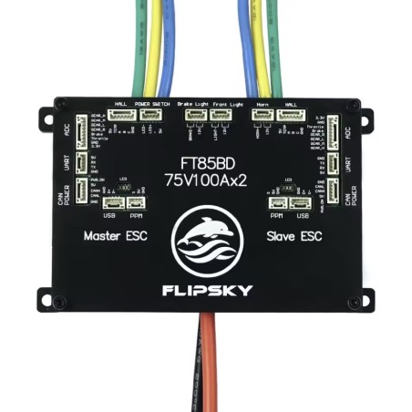 Flipsky FT85bd ESC-kontroller alumiiniumkorpusega elektrilise rula, jalgratta, tõukeratta või mootorratta jaoks KROXNE - 1  