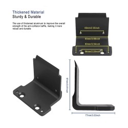 Modyfikovana potovshchena alyuminiyeva perehorodka proty zitknennya dlya Dualtron Thunder, Victor, Achilles, DT3 Minimotors - 14