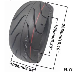 Anvelopă tubeless fără cameră de aer pentru Kaabo Wolf Warrior Nami Burn-e Dualtron Thunder 2/Ultra 100/55-6.5  - 10  
