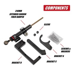 Steering damper for Ausom DT2 Pro, L2, L2 Max, Kugoo F3 Plus or similar  - 7 
Fitment: made for Ausom DT2 Pro, L2, L2 Max, Kugoo