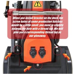 Amortizor de directie pentru Ausom DT2 Pro, L2, L2 Max, Kugoo F3 Plus sau similar  - 11 
Compatibilitate: pentru Ausom DT2 Pro, 