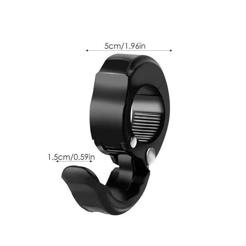 Ganci in metallo per appendere borse su monopattino, bici o moto elettrica  - 2  