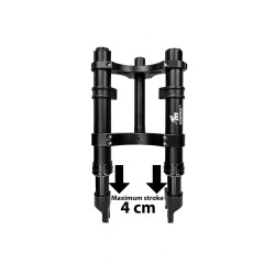 Suspensao dianteira Monorim MZ3 2.0 com disco 160mm para patinete eletrico Segway ZT3  - 10  