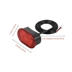Rücklicht für Xiaomi Scooter 4 Pro Plus/Max | Zubehör & Sicherheit  - 6  