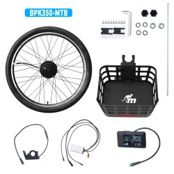 Kit Monorim BPK350 motor 380w - batería incluida, conversión a bicicleta eléctrica  - 1 Kit de potencia para bicicleta eléctrica