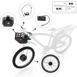 Monorim BPK350 Kit motor 380w - Batterie inklusive für E-Bike  - 2 Monorim BPK350 E-Bike Power Kit, 380W – Wandeln Sie Ihr Fahrr