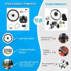 Monorim BPK350 konverzní sada motor 380w - baterie v ceně  - 3 Monorim BPK350 power kit pro elektrický bicykl, 380W – Přeměňte s