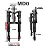Vordere Federung Monorim MD0 Coil Spring 490mm x 165mm  - 2 
Kompatibilitaet: Monorim MD0 Coil Spring 490mm x 165mm fuer kompati