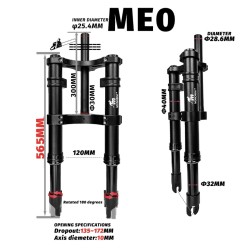 Sospensione anteriore Monorim ME0 Coil spring version 565mm x 165mm  - 1 
Compatibilità: ME0 Coil Spring 565mm x 165mm per attac