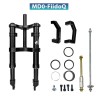 Monorim MD0-FiidoQ frontfjaring  - 6 
Kompatibilitet: Monorim MD0-FiidoQ frontfjaring for Fiido Q (Q1/Q1S) og kompatible mini e-