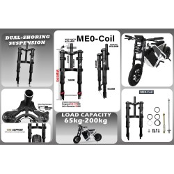 Monorim ME0 front suspension Coil spring version 565mm x 165mm  - 13 
Fitment: ME0 Coil Spring 565mm x 165mm for compatible moun