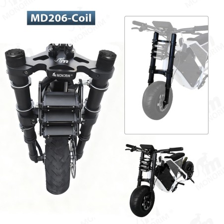 Perednyaya podveska Monorim MD206 Coil Spring versiya 490mm x 206mm  - 8 
Sovmestimost: perednyaya podveska Monorim MD206 Coil S