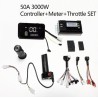 Zestaw sterownika silnika bezszczotkowego sinusoidalnego 48V 84V 50A 3000W z manetka i wyswietlaczem  - 1 Lista produktów

Stero