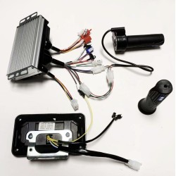 Sinusvags brushless motorstyrning kit 48V 84V 50A 3000W med gasreglage och display  - 3 Produktlista

50A styrenhet + 1 gasregla
