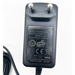Nabijacka pre vysavac 34,2V 0,6A (ZD24W342060EU)  - 1 Kompatibilita 34,2V 0,6A: pre vysavace s tymito parametrami.Bezpecne nabij