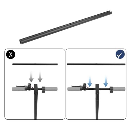 52cm Extended Handlebar for Xiaomi M365 Pro Essential 1S  - 9 
Fit: 52cm extended handlebar for Xiaomi M365, Pro, Essential, 1S 