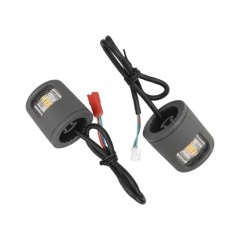 Feux LED clignotants pour trottinette Xiaomi 4 Lite 2nd ou similaire, kit signalisation et sécurité  - 2 Adapté aux Xiaomi 4 Lit