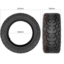 Pneumatico 85/65-6,5 tassellato per monopattino elettrico Navee N65, Kugoo G-Booster / G2 Pro o simile  - 6 
Misura 85/65-6,5 co