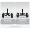 Monorim X3 Max Air framfjedring med dubbla framhjul for Ninebot Max G2: reservdel och stodampare Monorim - 5 Passar Ninebot Max 