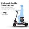 Sella con bauletto 10L per Segway E3, E3 Pro, F3, ZT3 Pro e simili  - 2 
Compatibilita: sella con bauletto 10L per Segway E3, E3