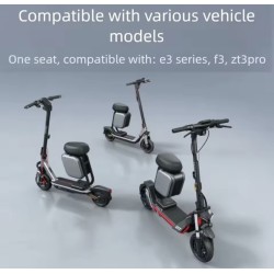 Siege avec coffre 10L pour Segway E3, E3 Pro, F3, ZT3 Pro et similaires  - 5 
Compatibilite : siege avec coffre 10L pour Segway 