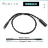 Kabel za motor za elektricheski velosiped i udalzhitel s 9-pin konektor  - 1 Kabel za motor i/ili udalzhitel za elektricheski ve