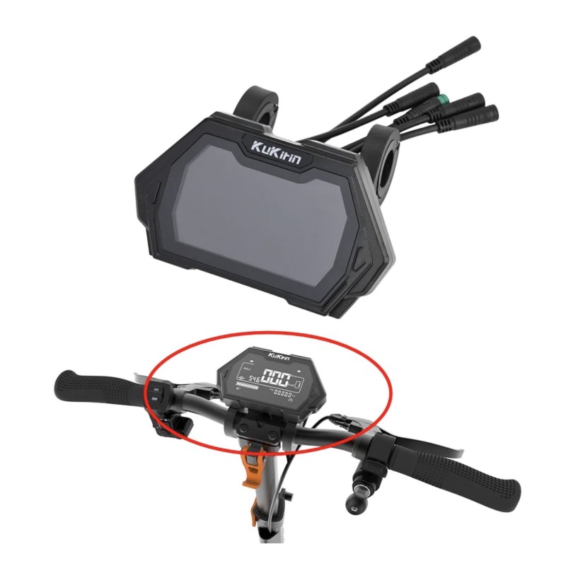 Dashboard display voor elektrische step Kukirin G2 Pro / G2 Max TFM13-FEIMI en TMF13-FEIMI-4  - 1 Geschikt voor Kukirin G2 Pro e