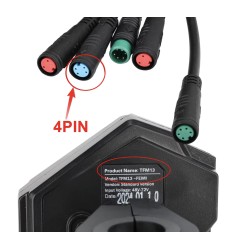 Prietaisų skydelio ekranas elektriniam paspirtukui Kukirin G2 Pro / G2 Max TFM13-FEIMI ir TMF13-FEIMI-4  - 3 Tinka Kukirin G2 Pr
