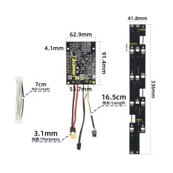 Plata BMS dlia vnutrennei batarei Xiaomi Scooter 4 Ultra Navee S65 ili analog  - 4 Sovmestima s vnutrennei batareei Xiaomi Scoot