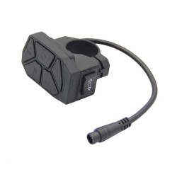 7-in-1 toetsen voor stroom, licht, knipperlichten en modi: iScooter iX3, iX4, iX7 Pro, Smartgyro, Urban Glide of vergelijkbaar  