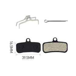 Brzdové doštičky Shimano Saint M810/M820, Zee M640, XTR M9120, XT M8020, Deore MT520 a TRP Quadiem/Slate T4  - 3 
Vhodné pre via