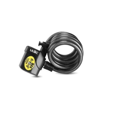 Kłódki z alarmem o wysokiej czułości - moc hałasu większa niż 100 decybeli. Klucz, pilot lub aplikacja mobilna Wan - 1 
Chroń do