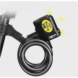 Hængelåse med højfølsom alarm - støjeffekt større end 100 decibel. Nøgle, fjernbetjening eller mobilapp Wan - 2 
Beskyt dit køre