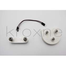 Xiaomi M365, 1S, Pro2 och M365 Pro stänkskärm / adapter för 10 tums däck KROXNE - 1 Xiaomi M365, 1S, Pro2 och M365 Pro stänkskär