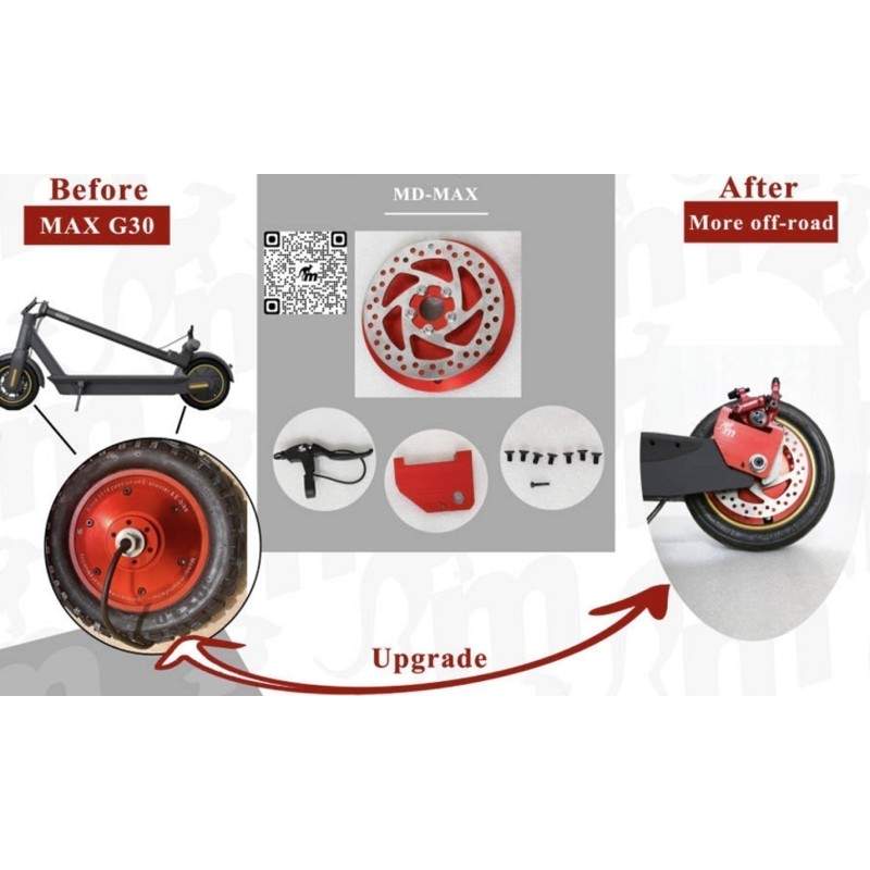 Kozhukh dvigatelya MD-Max dlya Ninebot Max G30, G30D, G30LP Monorim - 1 Кожух двигателя MD-Max для Ninebot Max G30, G30D, G30LP
