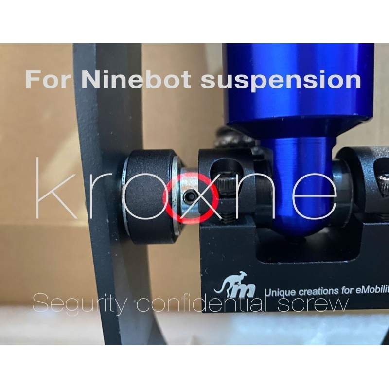 Safety piece to fix the axle for Monorim suspension. Monorim - 4 Upgrade your monorim suspension, install the safety fixer.
This