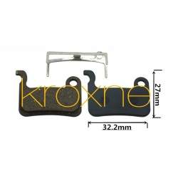 Plăcuță de frână xTech zoom HB100 KROXNE - 2  