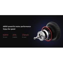 Skuter elektryczny Xiaomi Mi Pro2 - 45 km autonomii - bateria 12400 mAh Xiaomi - 3 Maksymalna prędkość: 25km/h (Maksymalna prędk