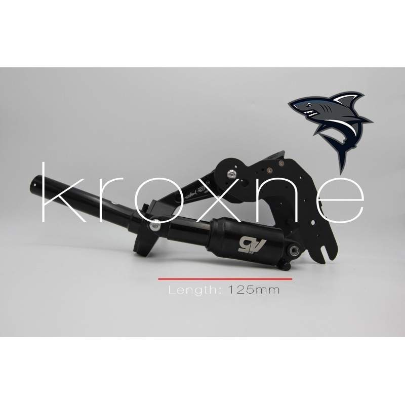 Sharkset Wolf priekinė pakaba, skirta Ninebot Max G30, G30D, G30P, G30LP ir G30LE Sharkset - 3  