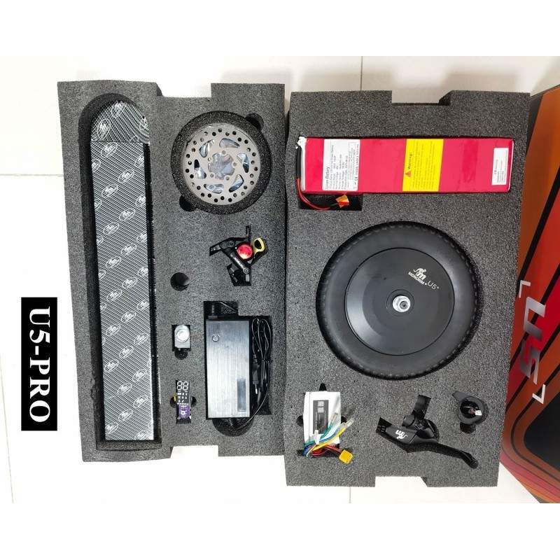 DUAL52 AWD Atnaujinimo rinkinys PACK U5-Max 2.0, skirtas Ninebot Max elektriniams paspirtukams - DUAL MOTOR rinkinys Monorim - 3