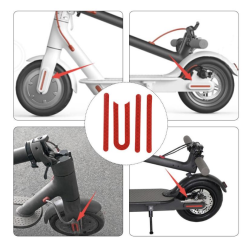 Refleks klistremerker for Xiaomi M365, 1S, Pro 2 og M365 Pro  - 2  