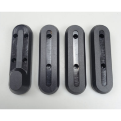 Cubretuercas - Kit embellecedores delantero y trasero para Xiaomi M365, 1S, Pro2 y M365 Pro Xiaomi - 1 Cubretuercas - Kit embell