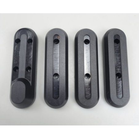Veržlių gaubtas - priekinis ir galinis apdailos komplektas, skirtas „Xiaomi M365“, „1S“, „Pro2“ ir „M365 Pro“ Xiaomi - 1 Veržlės