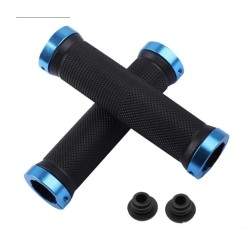 Empuñaduras de goma antideslizante con bloqueo bilateral para patinete eléctrico  - 4 Empuñaduras de goma antideslizante con blo