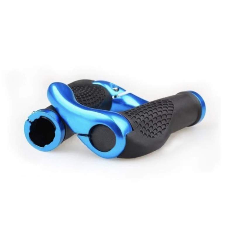 Empuñaduras de goma antideslizante con cuerno para patinete eléctrico  - 6 Empuñaduras de goma antideslizante con cuerno para pa