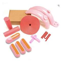 Kuipset met aangepaste kleur - spatborden plus extra's - standaard en groot achterlichtontwerp.  - 1