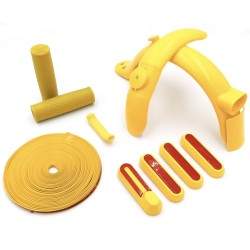 Kit de carenagem com cor personalizada - para-lamas mais extras - padrão e design de lanterna traseira grande  - 5 Kit de carena