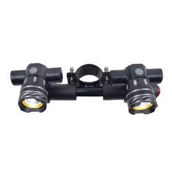 Kettős LED-es fénysáv Xiaomi elektromos robogóhoz 1200 mAh-s akkumulátorral  - 2 Kettős LED-es fénysáv Xiaomi elektromos robogóh