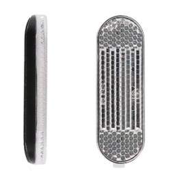 Predný plastový reflexný plastový kryt pre Xiaomi 1S, Pro 2, Mi Scooter 3 Xiaomi - 2 Predný plastový reflexný plastový kryt pre 